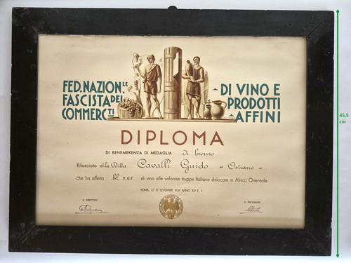 Fascismo vino federazione - fascismo,