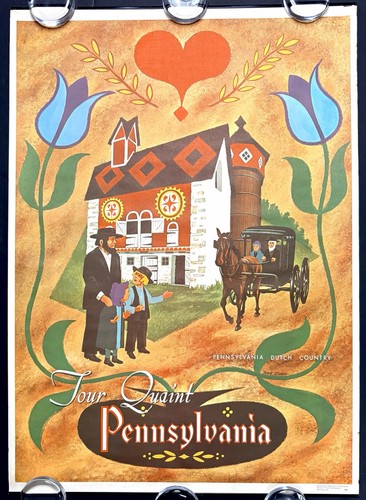 Vintage orig poster da - vintage,