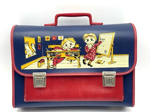 Cartella scuola vintage - vintage, eco