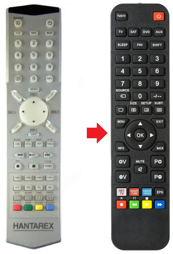 Telecomando adatto per - , tv