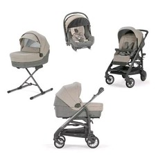 Inglesina TRIO Trilogy City Sistema Quattro BERMUDA BEIGE + ISOFIX + BASE