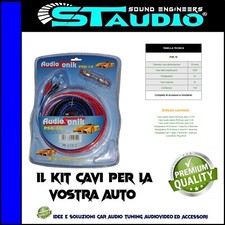 KIT CAVI PER AMPLIFICATORE CAR