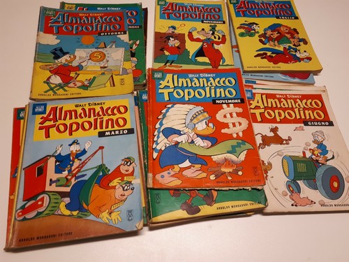 Almanacco topolino annate - almanacco,