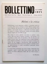 Gino Meloni e la critica