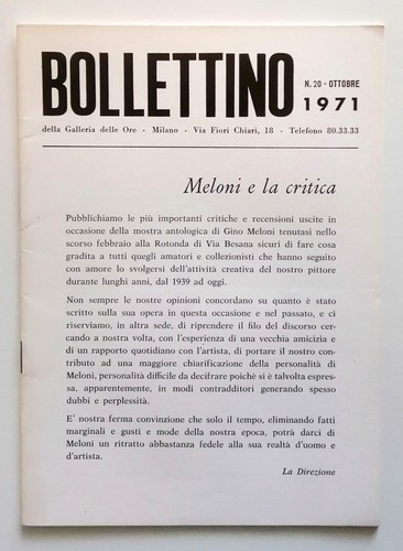 Gino meloni critica - meloni,