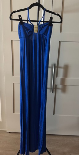 Maxi abito blu - , piccolo