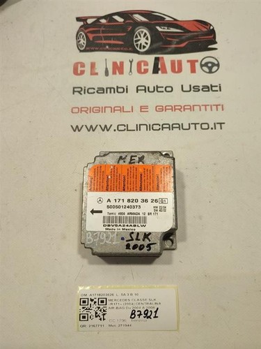 Centralina airbag per - centralina,