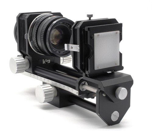 King extension bellows slide - /,