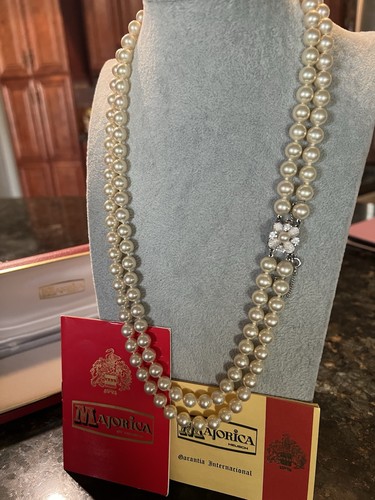 Collana perle majorica - perle, vintage