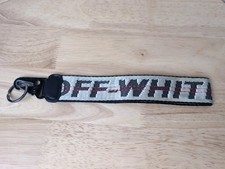 Portachiavi bianco sporco