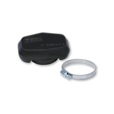 Filter headset with clamp for