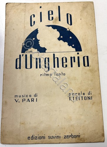 Spartiti cielo d ungheria - -, d'ungheria