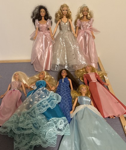 Lotto bambole mattel - di, 8