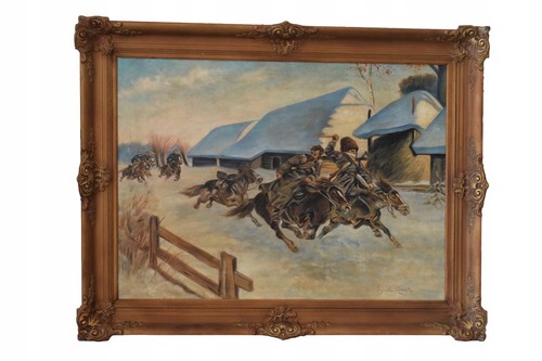 Wojciech kossak inseguimento - -,