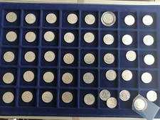 Serie completa con 5 LIRE 1956, 5 LIRE SENZA DATA, 1989 timone rovesciato e 1969