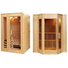 Sauna finlandese 153x110 200x175 3-4 posti stufa Sawo termostato legno |5pot
