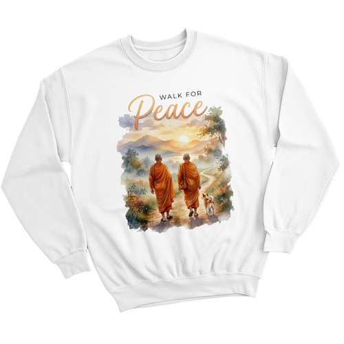 Felpa unisex walk for peace - unisex,