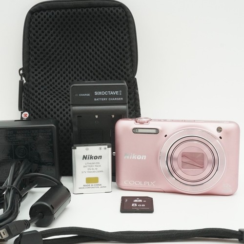Nikon coolpix s6600 rosa - s6600,