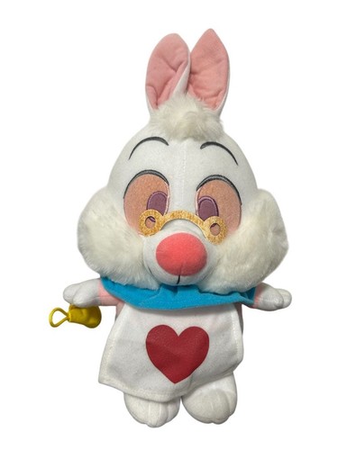 Peluche coniglio bianco alice - peluche,