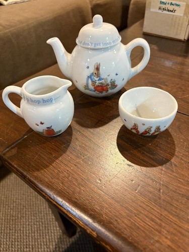 Wedgwood peter rabbit set - wedgwood, "peter