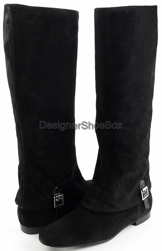 Delman june camoscio nero - delman,
