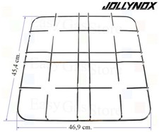 Jolly Inox Griglia a 4 Fuochi
