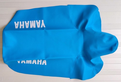 Housse selle bleue ciel - de,