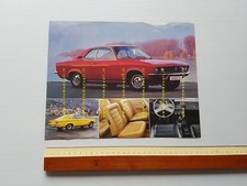 Opel Manta 1.6 S - SR 1972 depliant italiano originale