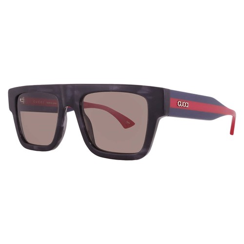 Gucci brown browline men - gucci, men's