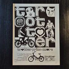 1968 Moto Guzzi Trotter - Original AD Advertising Pubblicità Vintage