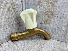 Rubinetto acqua vintage ottone