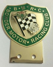 CAR BADGE-BORDER MOTOR RACING