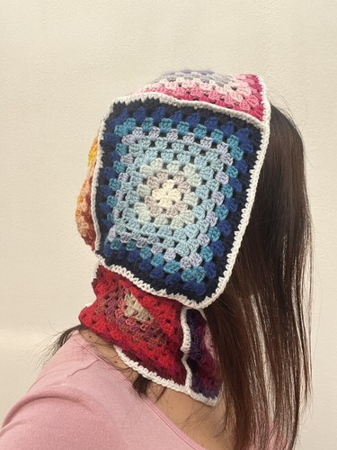 Handmade crochet granny square - granny,