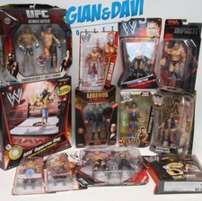 Mattel WWE UFC TNA Jacks Pacific Box e Blister Singoli Seleziona