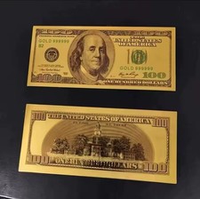Banconota 100 DOLLARI colore