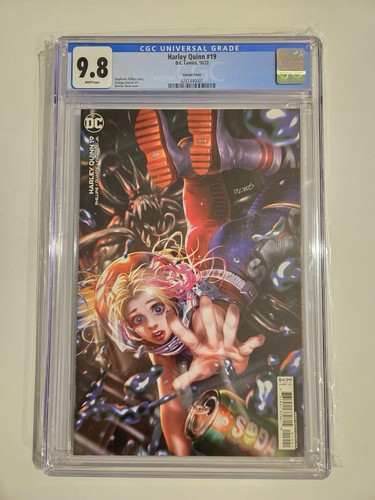 Harley quinn cgc 9 - quinn, #19