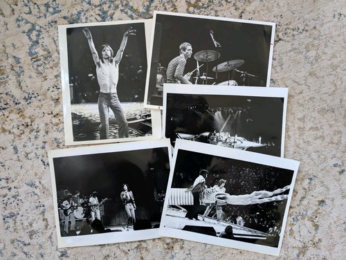 Lotto foto concerto vintage - foto,