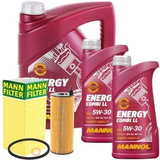 Filtro olio Mann + olio motore