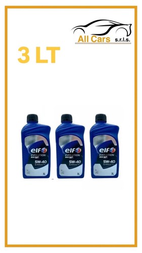 Litri olio motore elf - 3, 5w40