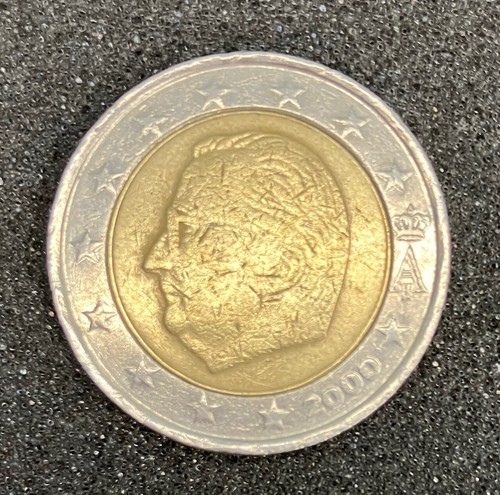 Moneta euro belgio re - da,