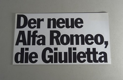 Depliant brochure alfa romeo - depliant,