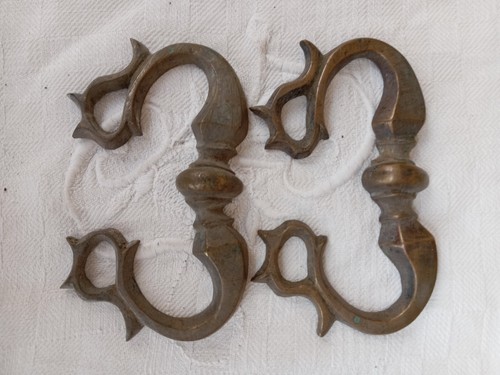 Maniglie ottone anni - ottone, anni'30