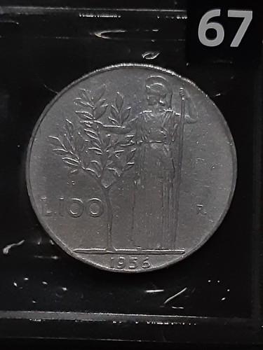Italia moneta 100 lire minerva - 100,