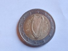 Moneta 2 Euro Eire Irlanda Arpa Celtica 2002