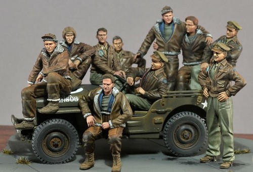 Figurina resina 35 ww2 - figurina, in