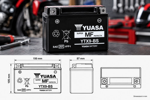 Batteria moto yamaha fzr - yamaha, 400