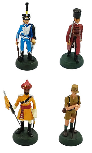 Zinnsoldaten figuren 32 - 4,