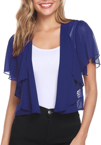 Bolero scrollato spalle - di,