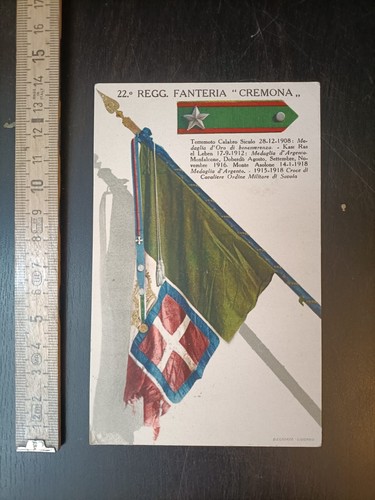 Cartolina militare rgt - cartolina,