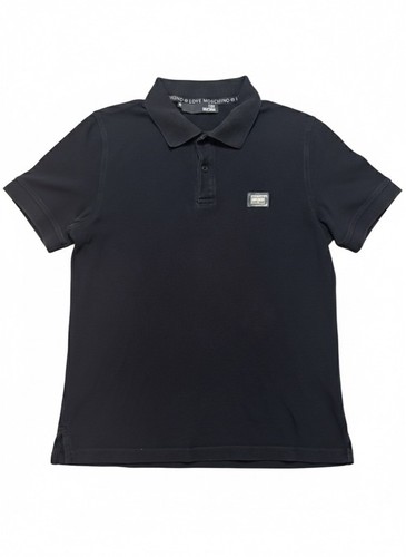 Love moschino polo - uomo, nera